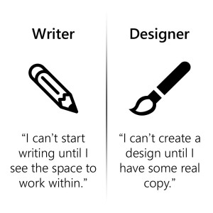 Writer vs. Designer Gap