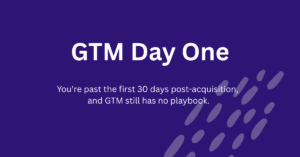GTM Day One Service